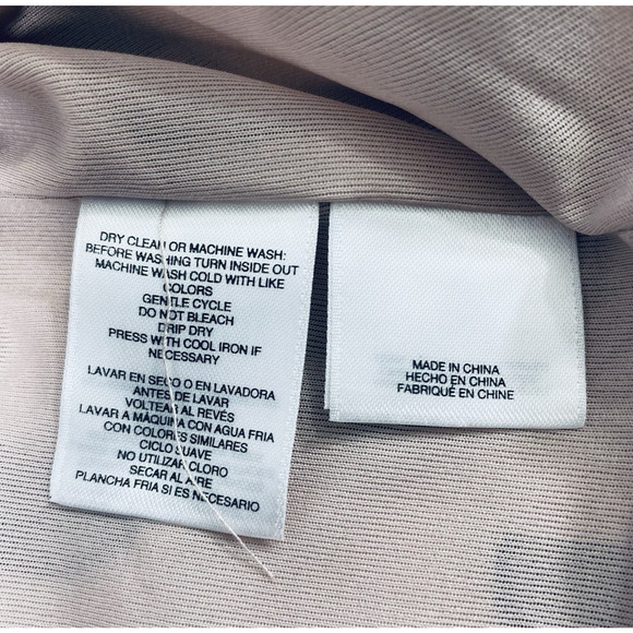 Nine‎ West Top Womens Large Pale Pink Black Polka Dot Sleeveless Dress Blouse - Picture 4 of 10